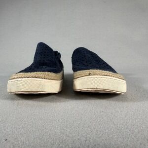 Sonoma Platform Espadrille‎ Sneakers Fits Like US 9 10" Insole Navy Blue Boho